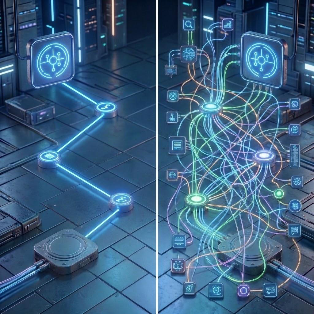 The shift in operational complexity